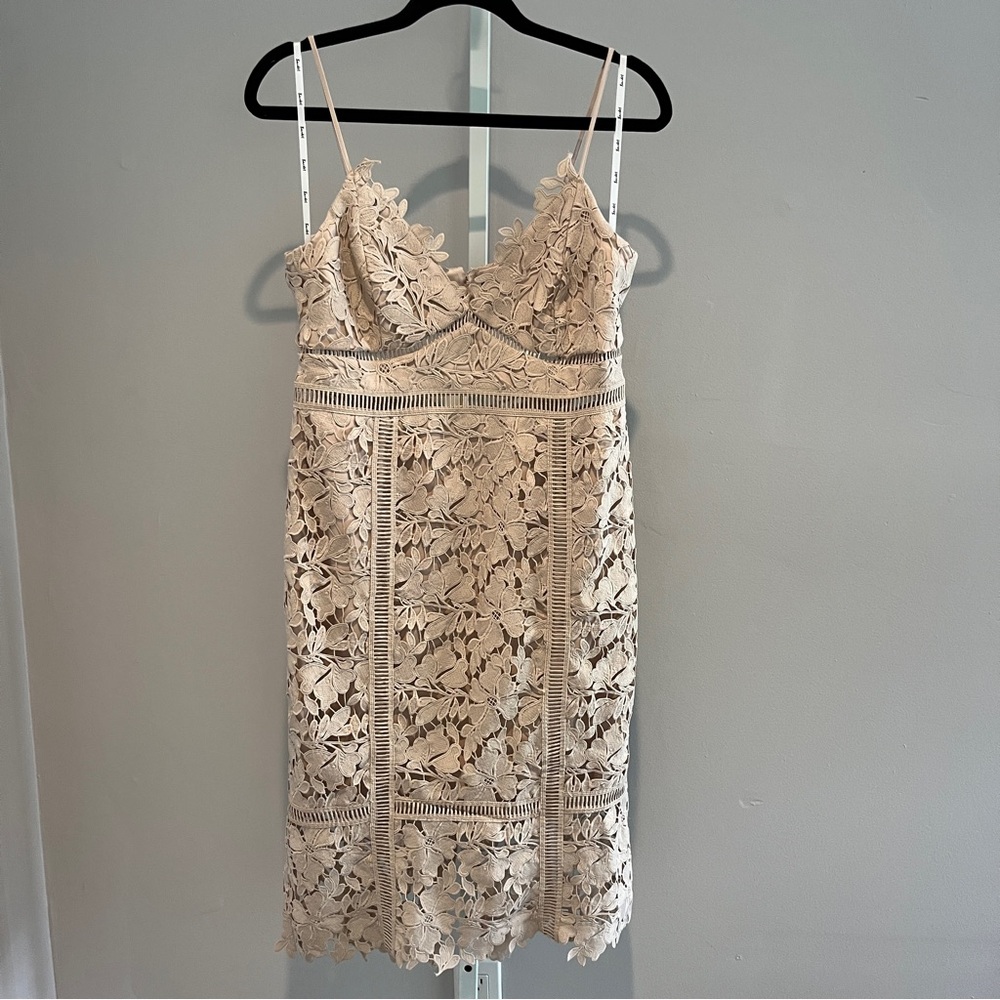 Bardot tan dress size 10/L